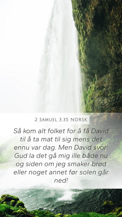 2 Samuel 3:35 NORSK Bible Verse Image