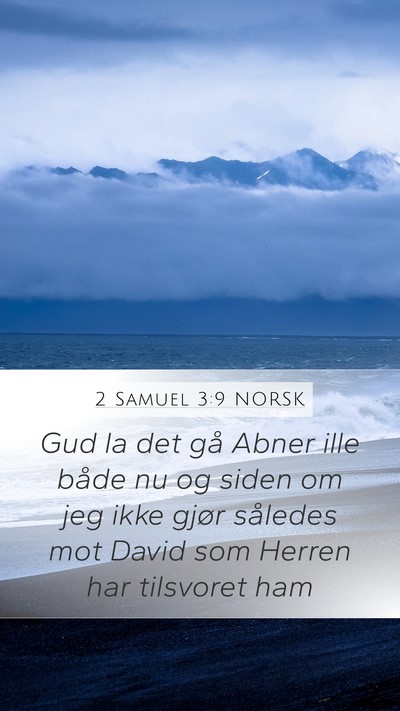 2 Samuel 3:9 NORSK Bible Verse Image