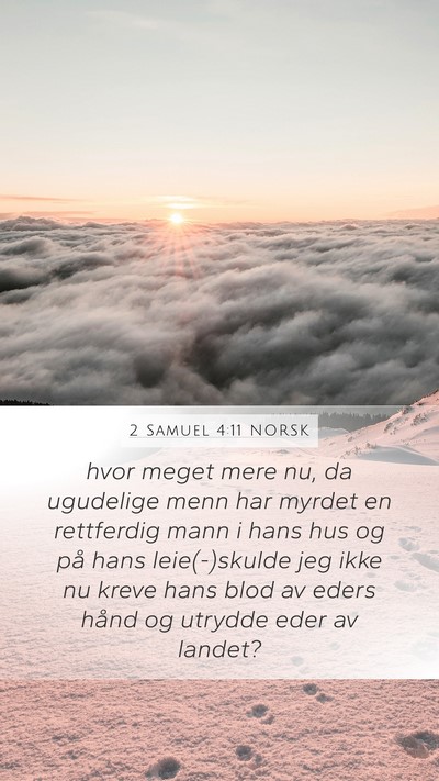 2 Samuel 4:11 NORSK Bible Verse Image