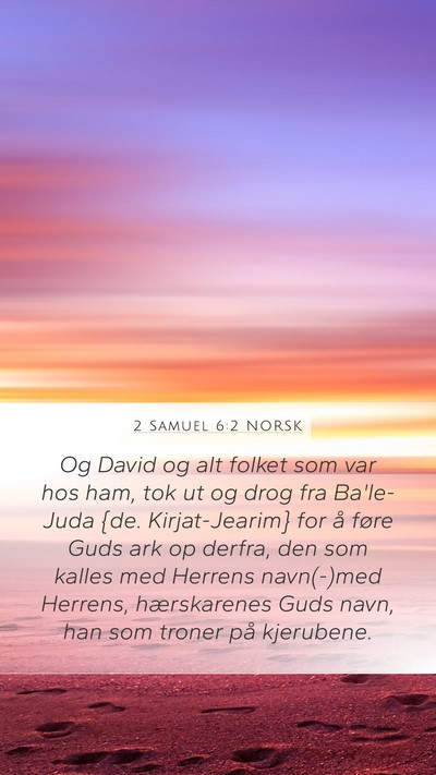 2 Samuel 6:2 NORSK Bible Verse Image