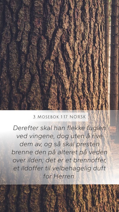 3 Mosebok 1:17 NORSK Bible Verse Image