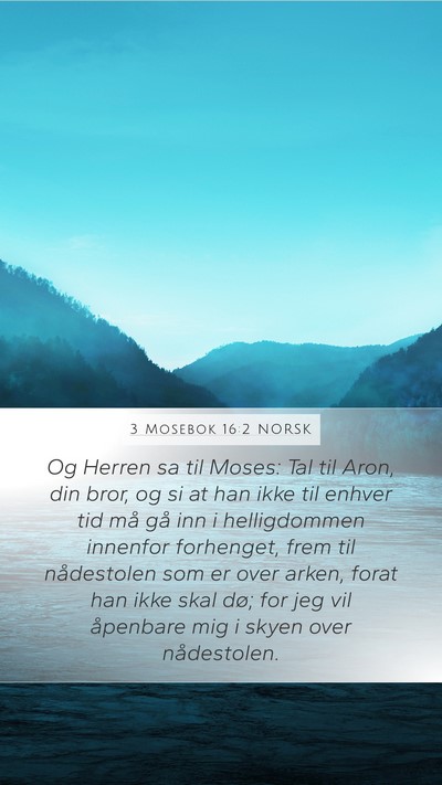 3 Mosebok 16:2 NORSK Bible Verse Image