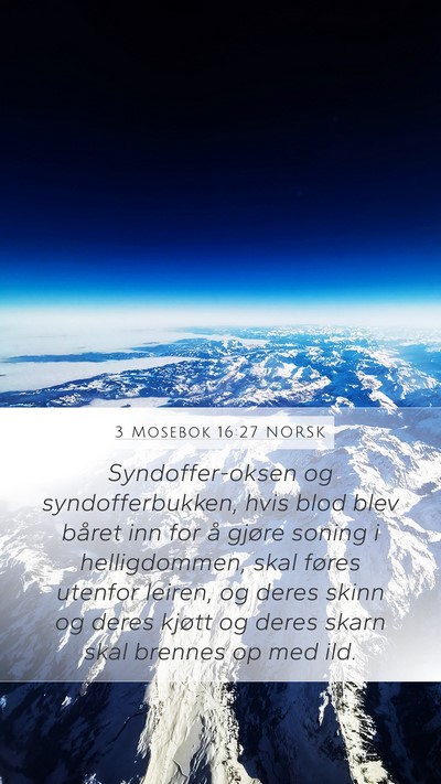 3 Mosebok 16:27 NORSK Bible Verse Image