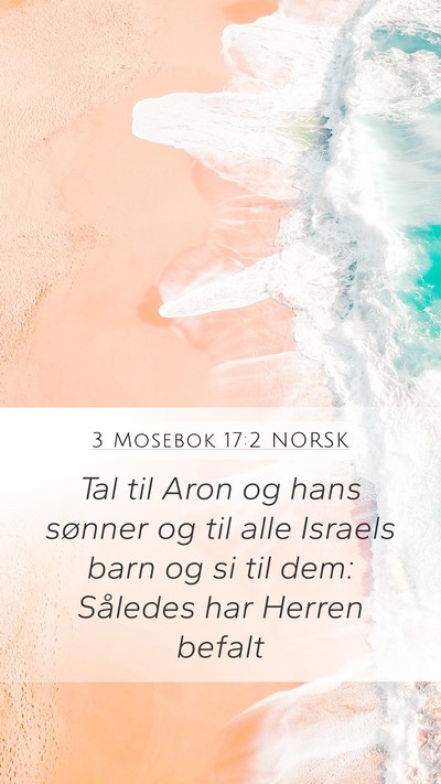 3 Mosebok 17:2 NORSK Bible Verse Image