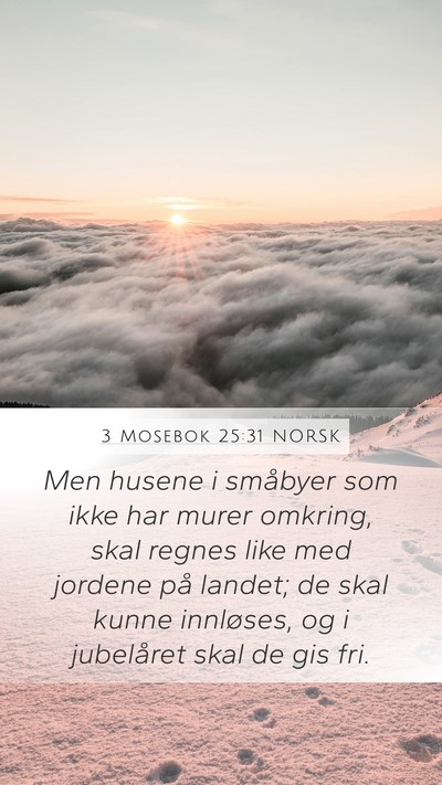 3 Mosebok 25:31 NORSK Bible Verse Image