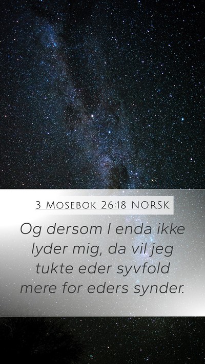 3 Mosebok 26:18 NORSK Bible Verse Image