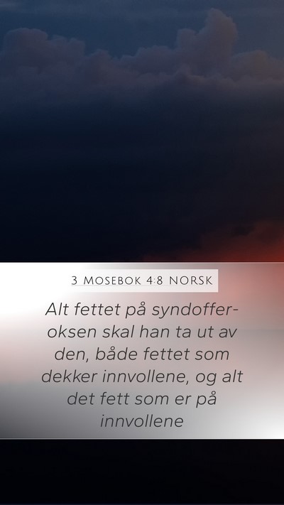 3 Mosebok 4:8 NORSK Bible Verse Image