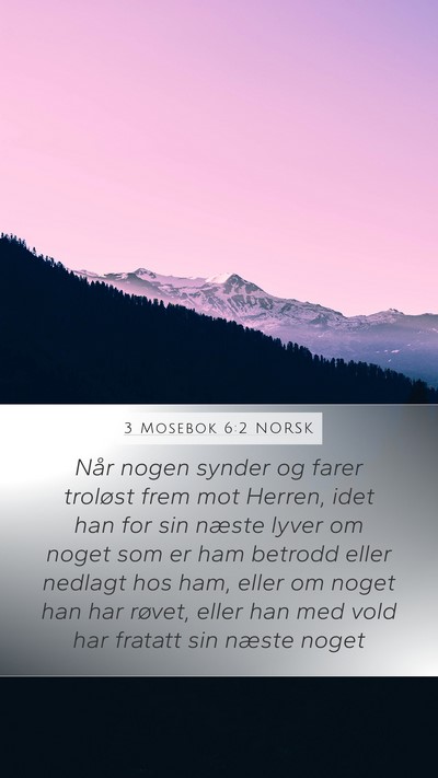 3 Mosebok 6:2 NORSK Bible Verse Image