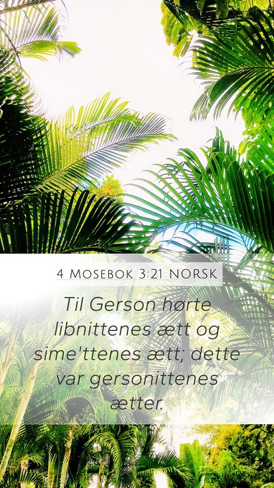 4 Mosebok 3:21 NORSK Bible Verse Image