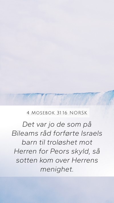 4 Mosebok 31:16 NORSK Bible Verse Image