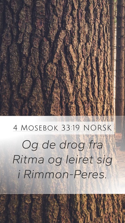 4 Mosebok 33:19 NORSK Bible Verse Image