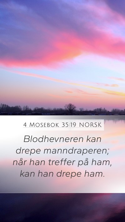 4 Mosebok 35:19 NORSK Bible Verse Image