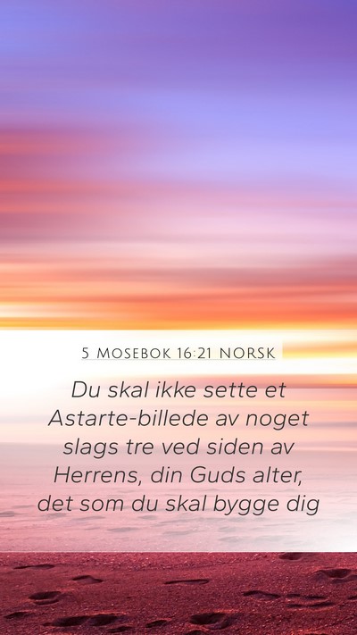 5 Mosebok 16:21 NORSK Bible Verse Image