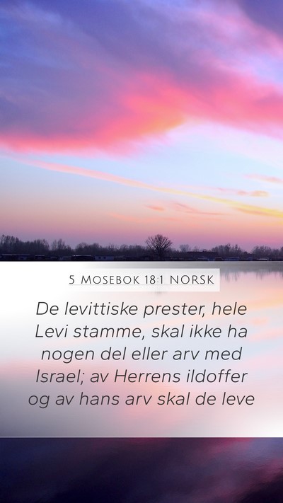 5 Mosebok 18:1 NORSK Bible Verse Image