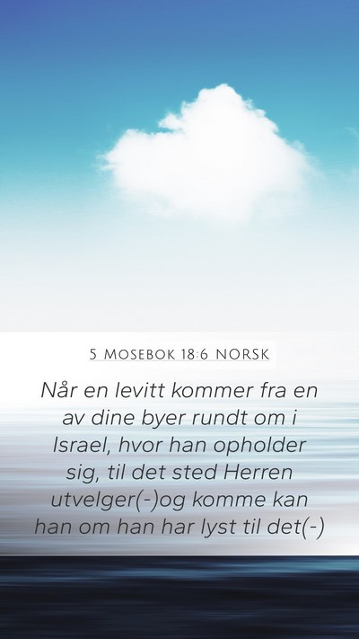 5 Mosebok 18:6 NORSK Bible Verse Image
