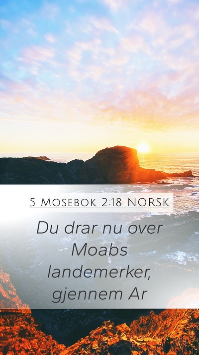 5 Mosebok 2:18 NORSK Bible Verse Image