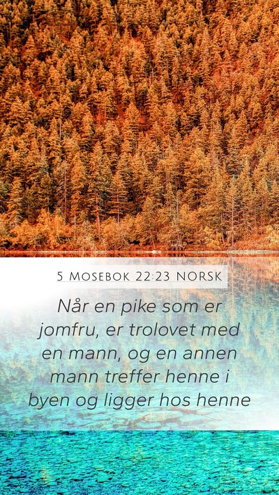 5 Mosebok 22:23 NORSK Bible Verse Image
