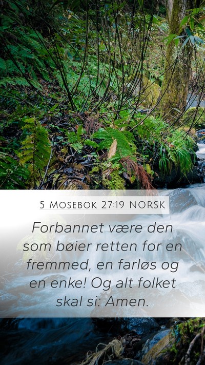 5 Mosebok 27:19 NORSK Bible Verse Image