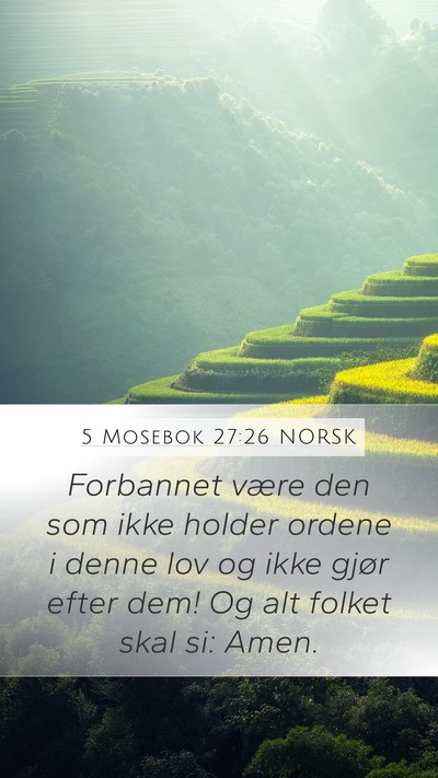 5 Mosebok 27:26 NORSK Bible Verse Image
