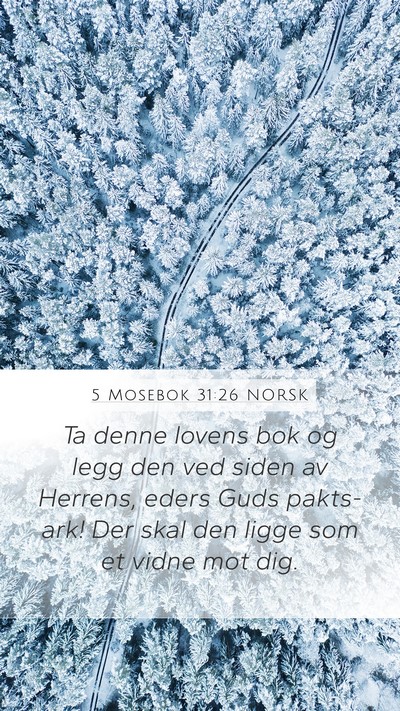 5 Mosebok 31:26 NORSK Bible Verse Image