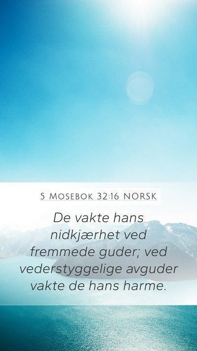 5 Mosebok 32:16 NORSK Bible Verse Image