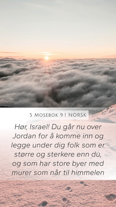 5 Mosebok 9:1 NORSK Bible Verse Image
