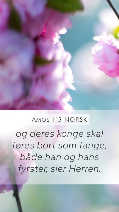 Amos 1:15 NORSK Bible Verse Image