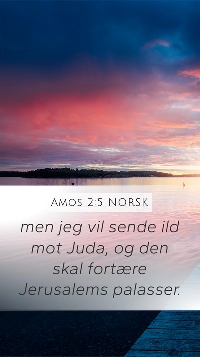 Amos 2:5 NORSK Bible Verse Image