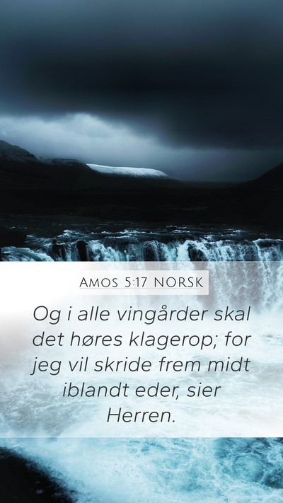 Amos 5:17 NORSK Bible Verse Image