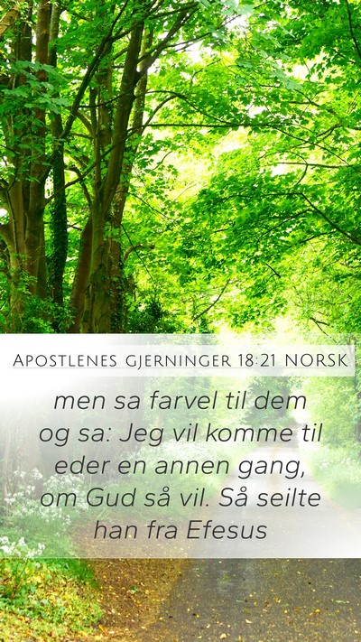 Apostlenes gjerninger 18:21 NORSK Bible Verse Image