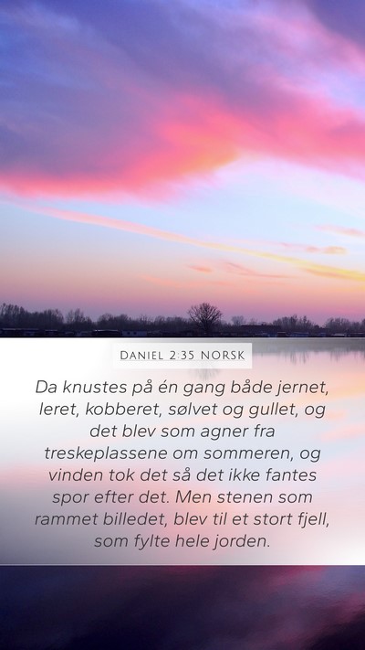 Daniel 2:35 NORSK Bible Verse Image
