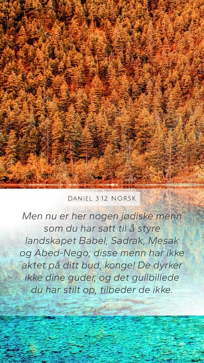 Daniel 3:12 NORSK Bible Verse Image