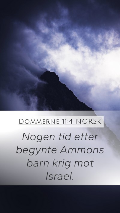 Dommerne 11:4 NORSK Bible Verse Image