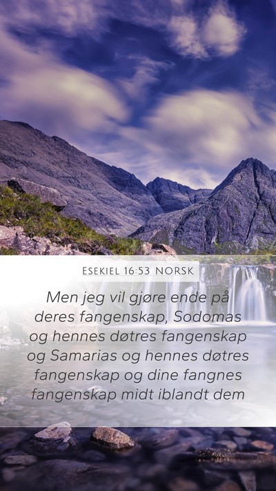 Esekiel 16:53 NORSK Bible Verse Image