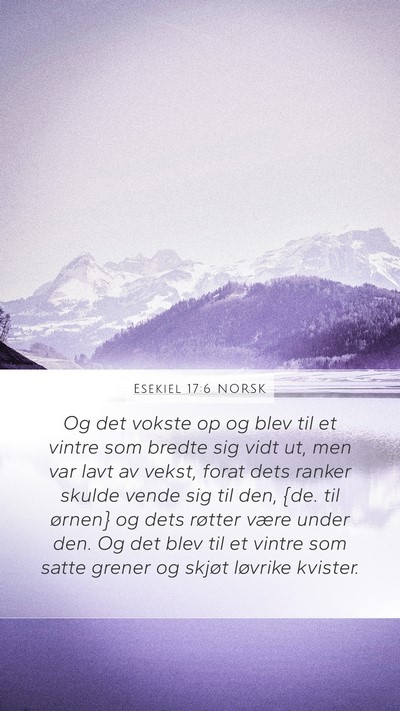 Esekiel 17:6 NORSK Bible Verse Image