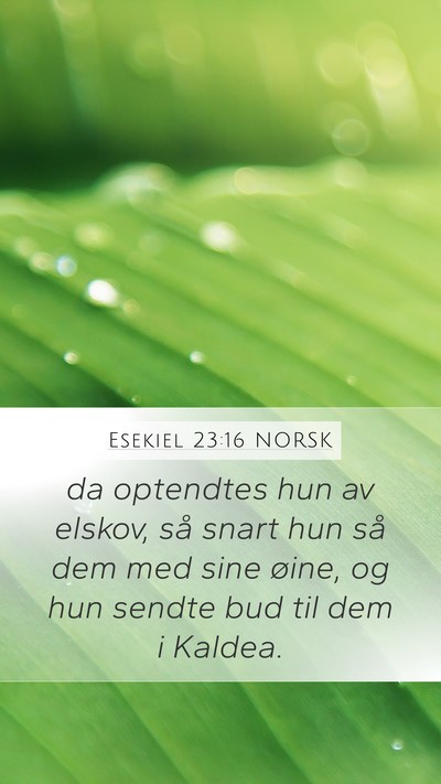 Esekiel 23:16 NORSK Bible Verse Image