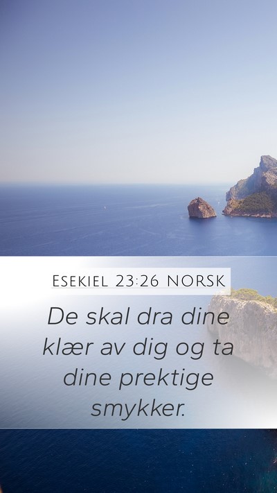 Esekiel 23:26 NORSK Bible Verse Image