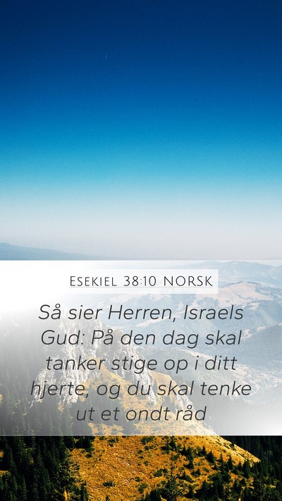 Esekiel 38:10 NORSK Bible Verse Image