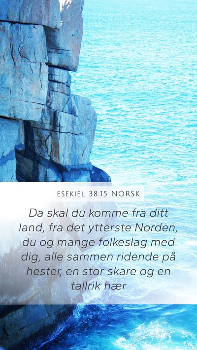 Esekiel 38:15 NORSK Bible Verse Image