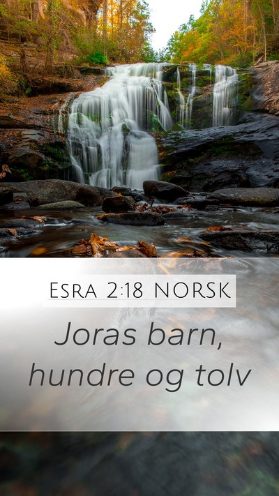Esra 2:18 NORSK Bible Verse Image