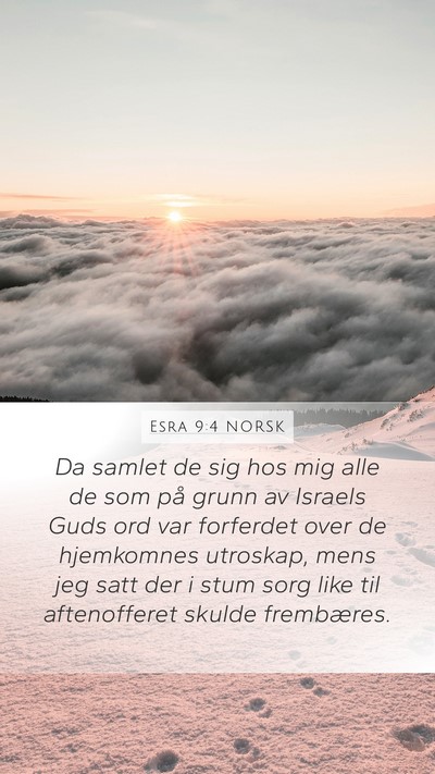 Esra 9:4 NORSK Bible Verse Image