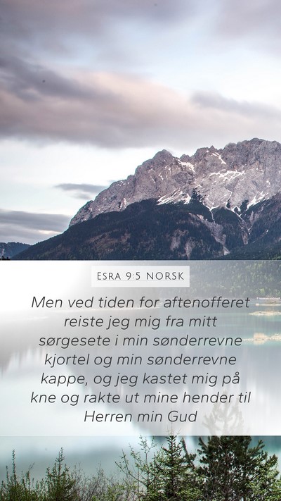 Esra 9:5 NORSK Bible Verse Image