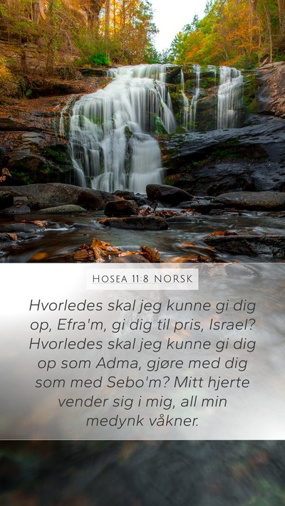 Hosea 11:8 NORSK Bible Verse Image