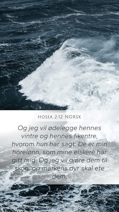 Hosea 2:12 NORSK Bible Verse Image