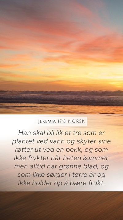 Jeremia 17:8 NORSK Bible Verse Image