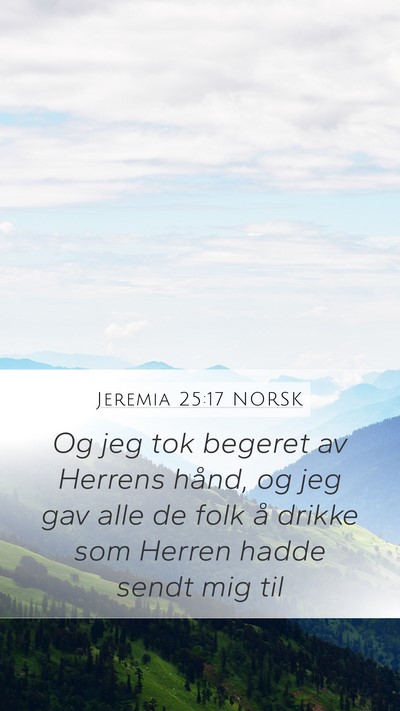 Jeremia 25:17 NORSK Bible Verse Image