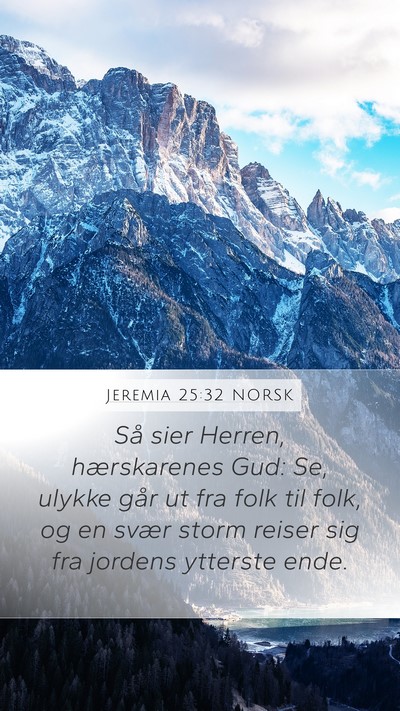 Jeremia 25:32 NORSK Bible Verse Image