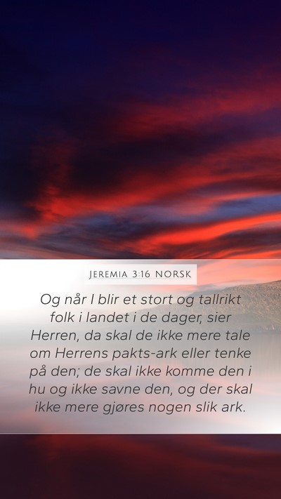 Jeremia 3:16 NORSK Bible Verse Image