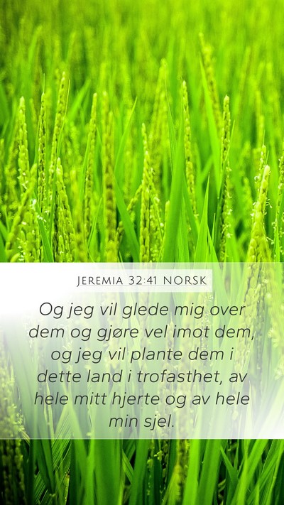 Jeremia 32:41 NORSK Bible Verse Image