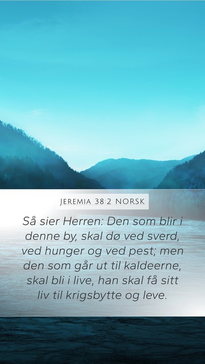 Jeremia 38:2 NORSK Bible Verse Image